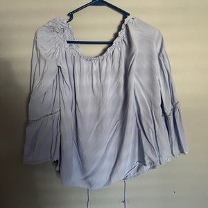 Off the shoulder blouse